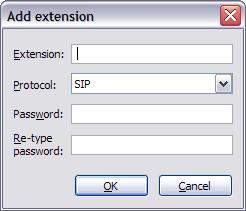 OutCALL - Add extension